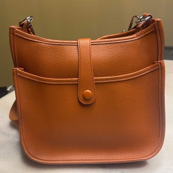 Brown Leather Shoulder Bag - Picture 3 of 6